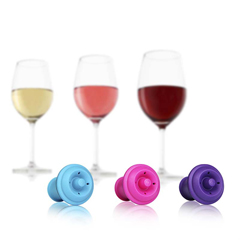 Vacu Vin Vacuum Wine Stopper, 3 Pieces - 2