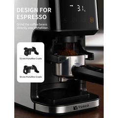 Vosco Barista Type Coffee Grinder, Digital - 3