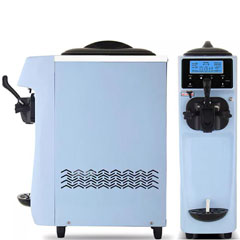 Vosco Set Top Soft Ice Cream Machine, Blue - 6