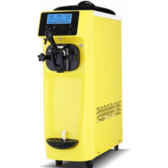 Vosco Set Top Soft Ice Cream Machine, Yellow - 2