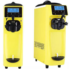 Vosco Set Top Soft Ice Cream Machine, Yellow - 3