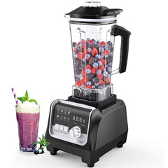 Vosco Digital Bar Blender Pro, 2 lt, 2200W, Black - 2