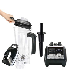 Vosco Digital Bar Blender Pro, 2 lt, 2200W, Black - 4