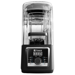 Vosco Dijital, Sessiz, Kapaklı Bar Blender, 4 L, 2000 W, 3 Parçalı Bar Seti Hediyeli - 2