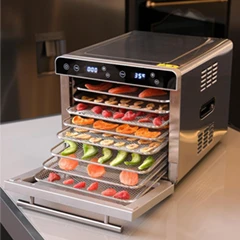 Vosco VSS 08C Fruit and Vegetable Dehydrator, 8 Tray - 5