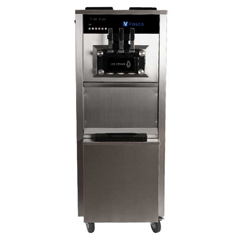 Vosco VXY-P965S Pro Silver Soft 3-Arm Ice Cream Machine, 20-28 L, 2050 W - 1