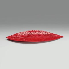 Zicco Bay Leaf Model Melamine Display Plate, Long, 36x13 cm - 1