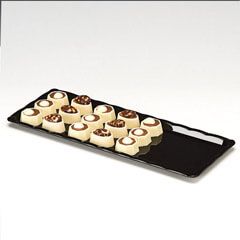 Zicco Chocolate Display Tray, Polycarbonate, 15x30 cm, Transparent - 2