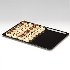 Zicco Chocolate Display Tray, Polycarbonate, 20x30 cm, Transparent - 3